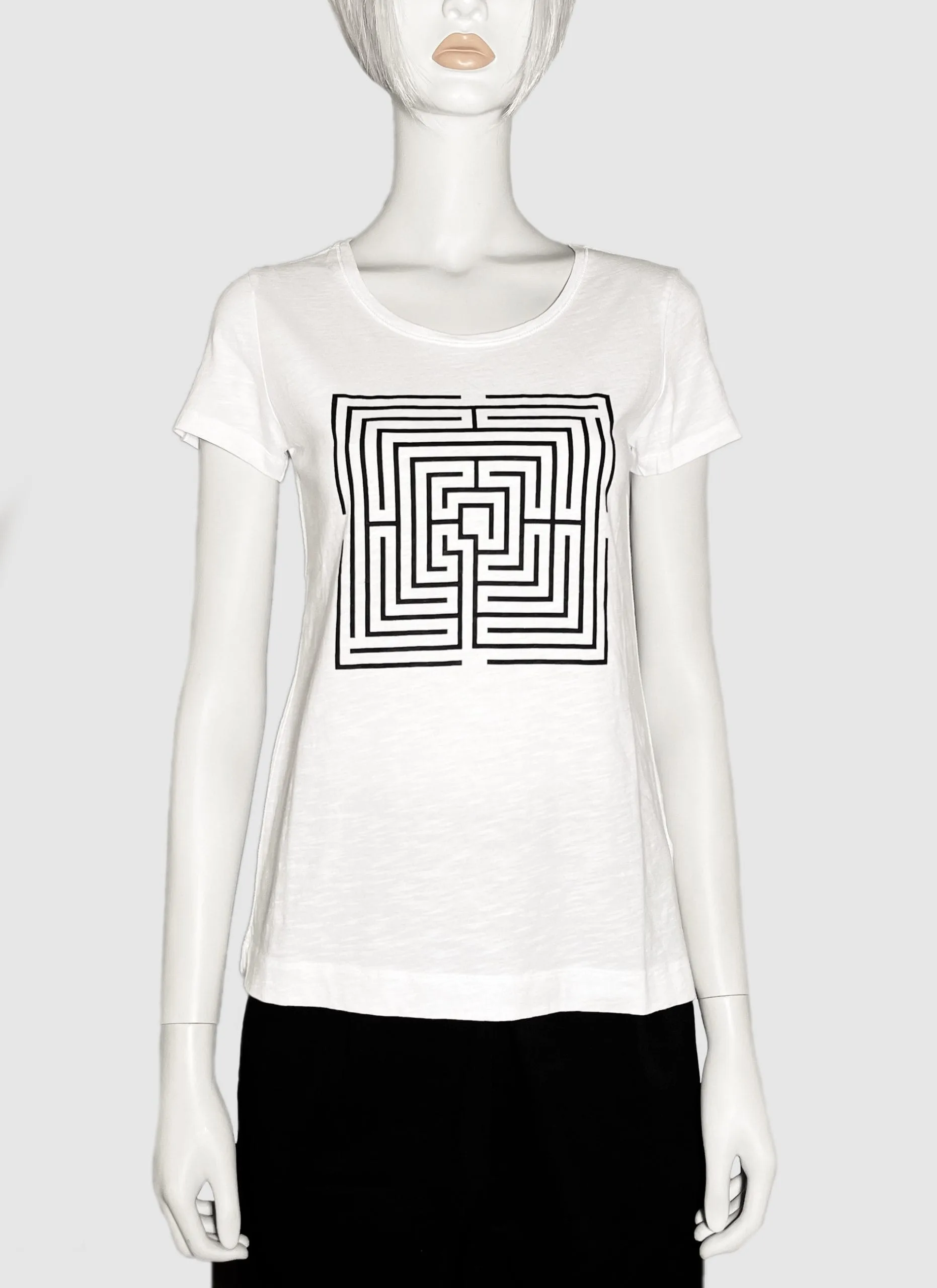 LE LABIRINTO T-shirt blanc ou noir